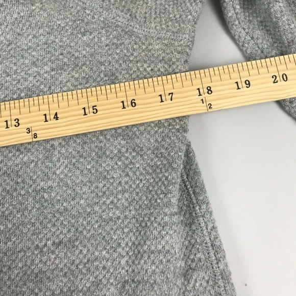 Saturday Sunday AnthropologiE Thermal Gray SZ S - Picture 4 of 7